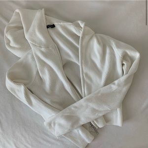 white arden hoodie brandy melville